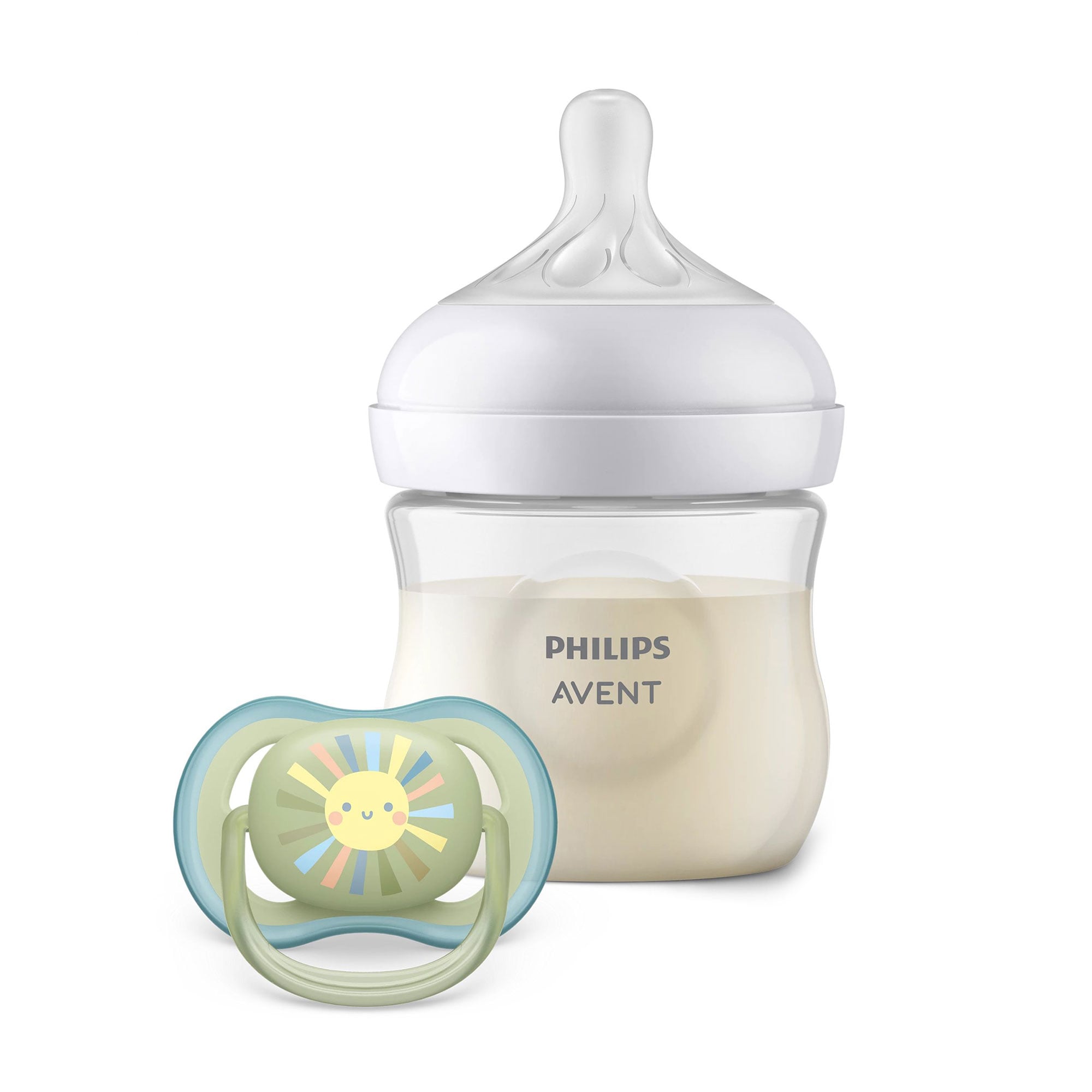 Набір для новонароджених Philips AVENT Natural Response (пляшка, 125 мл + пустушка, 1 шт) (SCD837/10)
