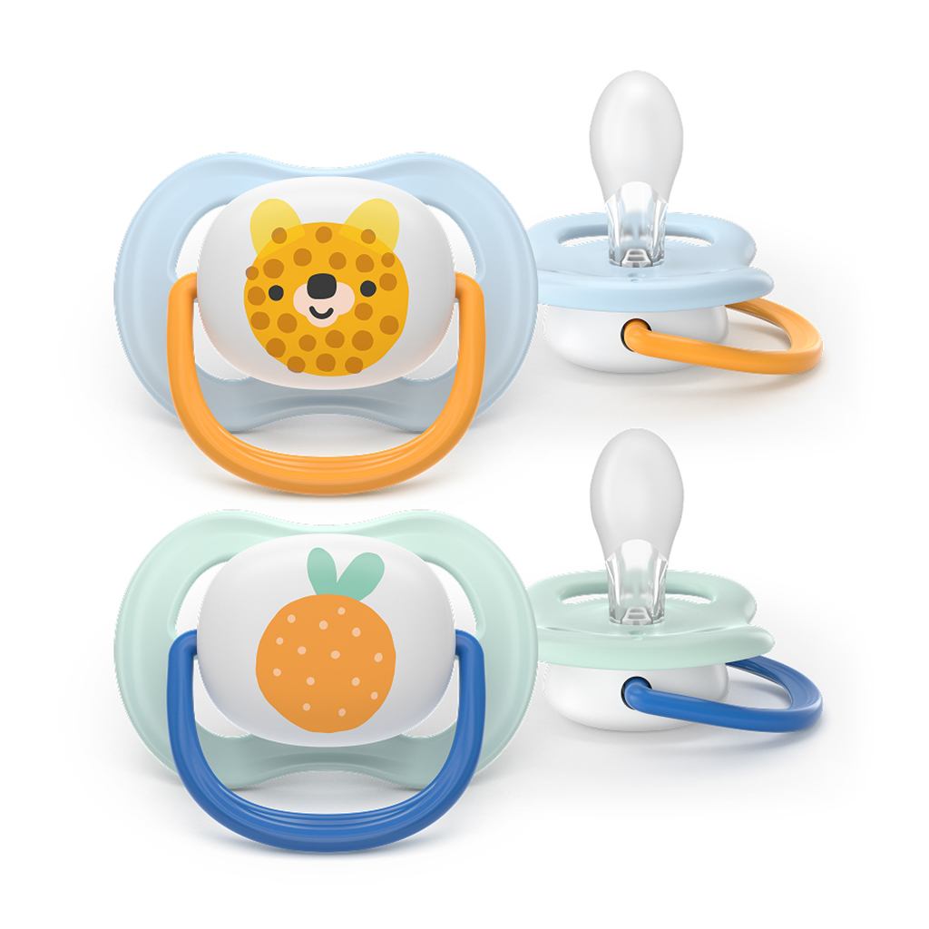 Пустушка PHILIPS AVENT Ultra Air від народження до 6 місяців, 2 шт (SCF080/23)